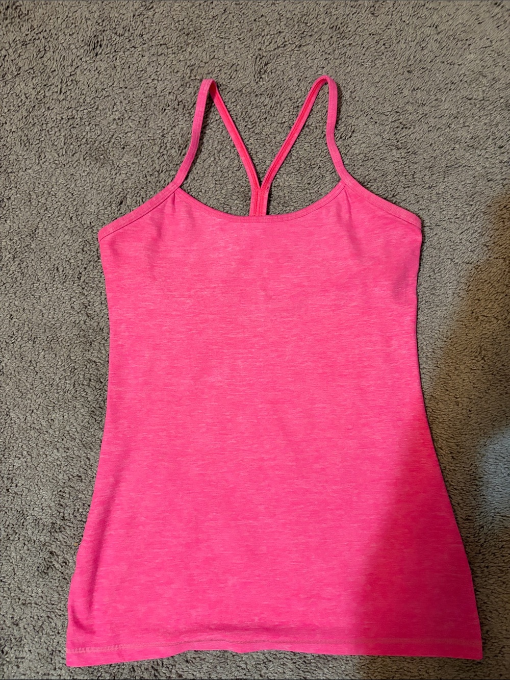 lululemon athletica Pink Racerback Tank Top